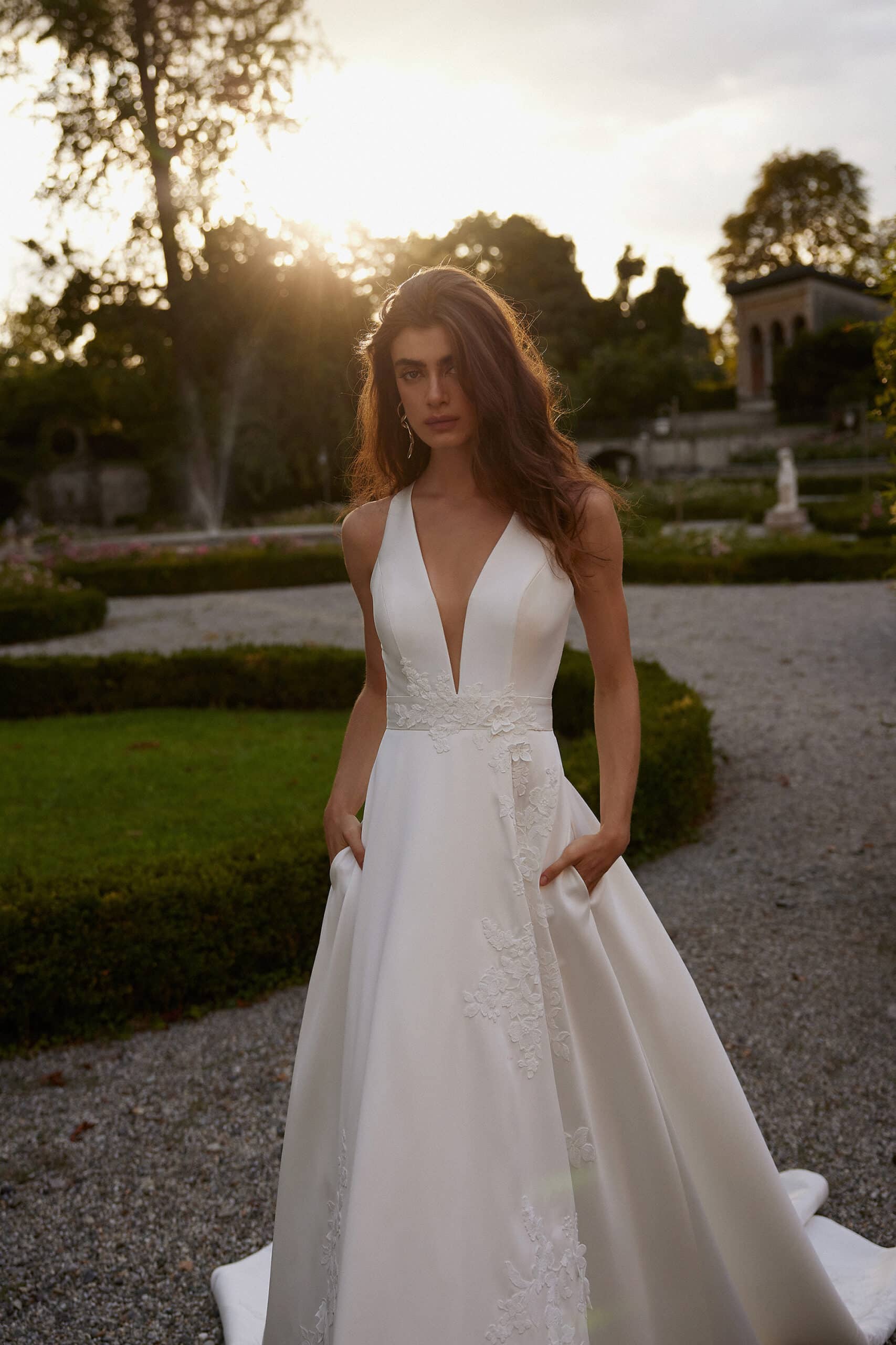 robe de mariée trapèze Idonia - Robe Elysée à Toulouse